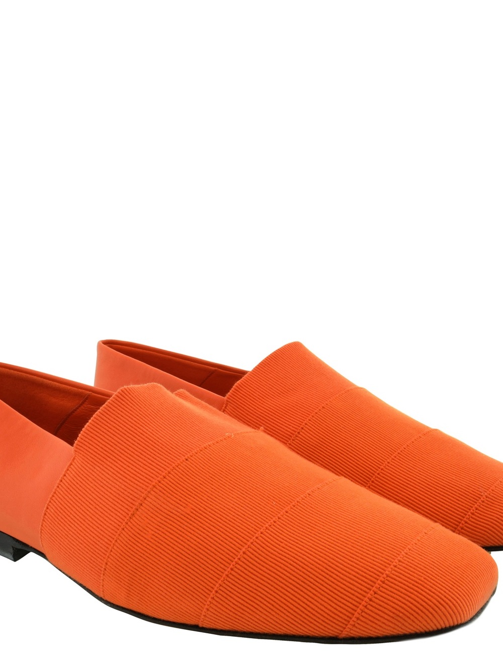 NWOT FERRAGAMO Alkes Grosgrain Loafer Bright Orange US 9 / IT 39.5 No Box